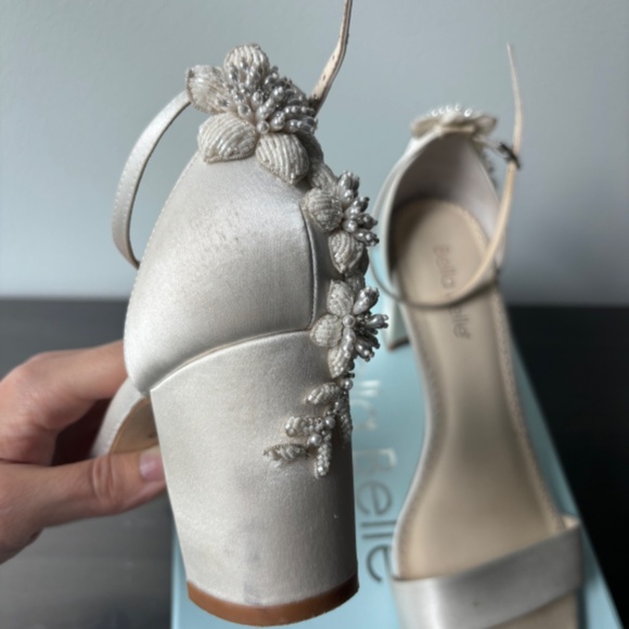 Bella Belle Fabiola Block Heels 10 - Picture 11 of 11